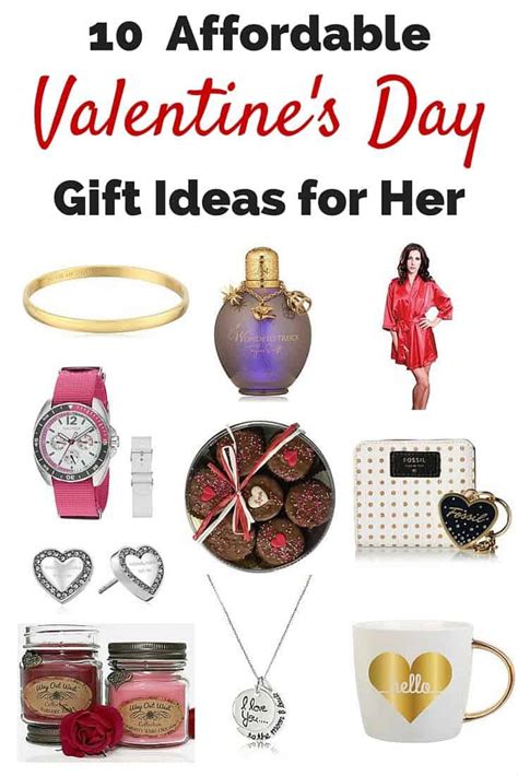 cheap inspirational valentines gifts for her